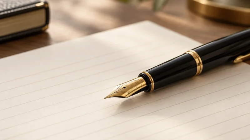 Final expense insurance paperwork with a pen